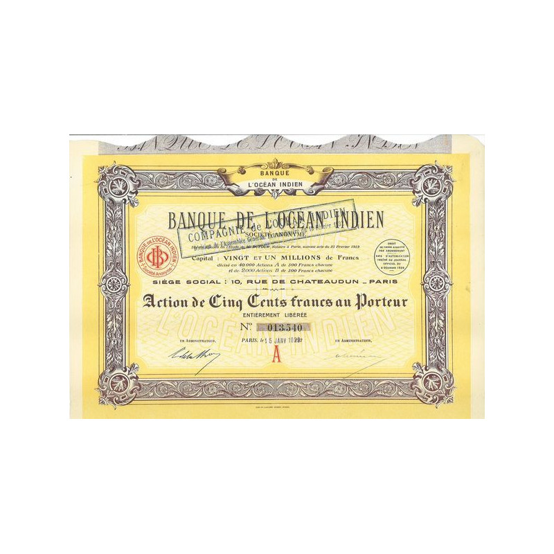 Banque de l'Océan Indien