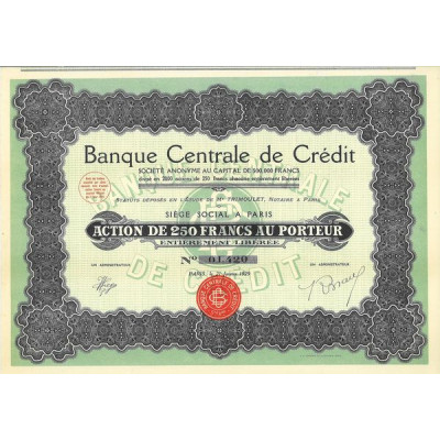 Banque Centrale de Crédit