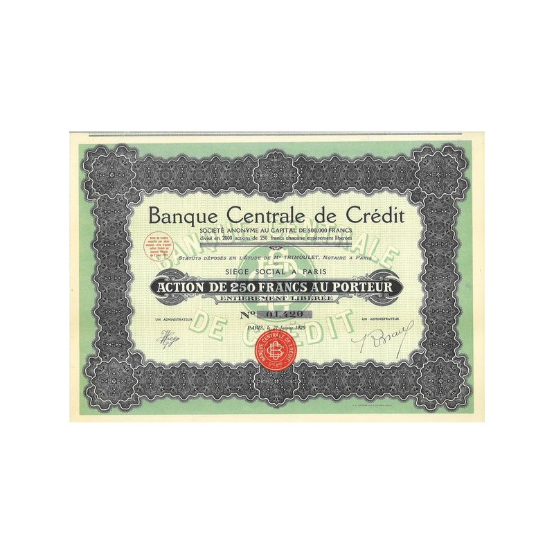 Banque Centrale de Crédit