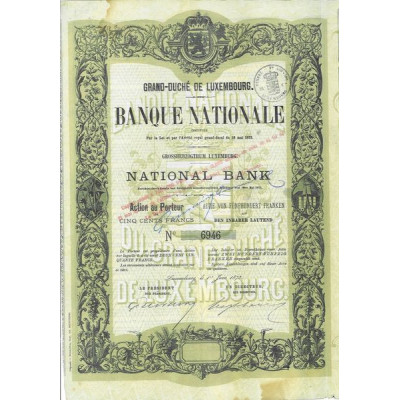 Banque Nationale Grand Duché de Luxembourg