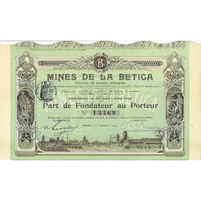 Mines de la Betica - Province de Almeria (Espagne)