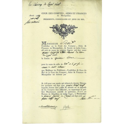 Cour des Comptes - Aides et Finances de Montpellier