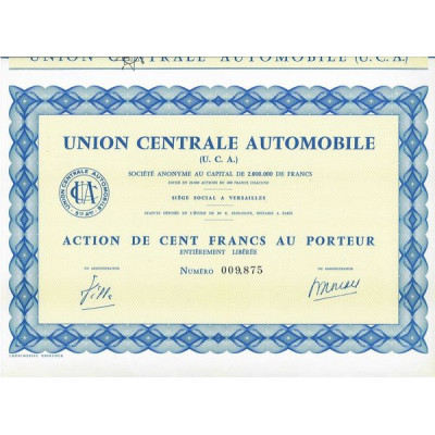 Union Centrale Automobile (U.C.A.)