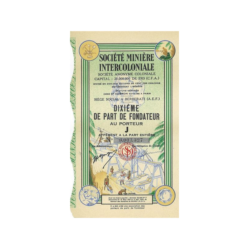 Sté Minière Intercoloniale