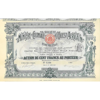 Sté Minière et Coloniale de l'Ouest Africain (Act)