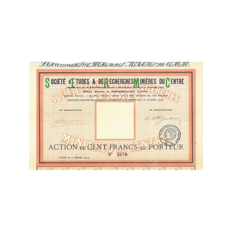 Société d'Etudes & de Recherches Minières du Centre