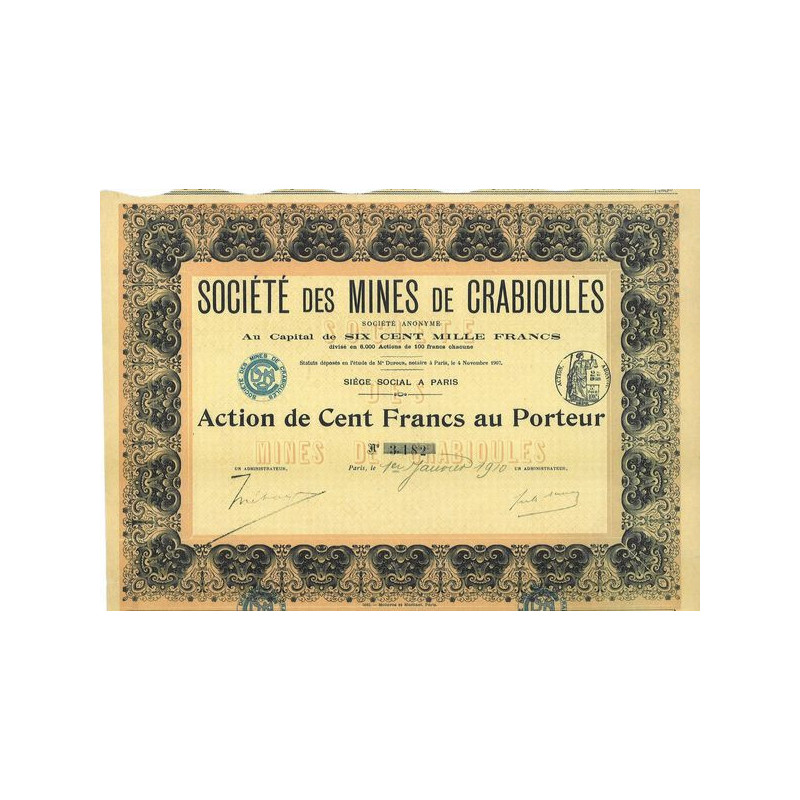Société des Mines de Crabioules
