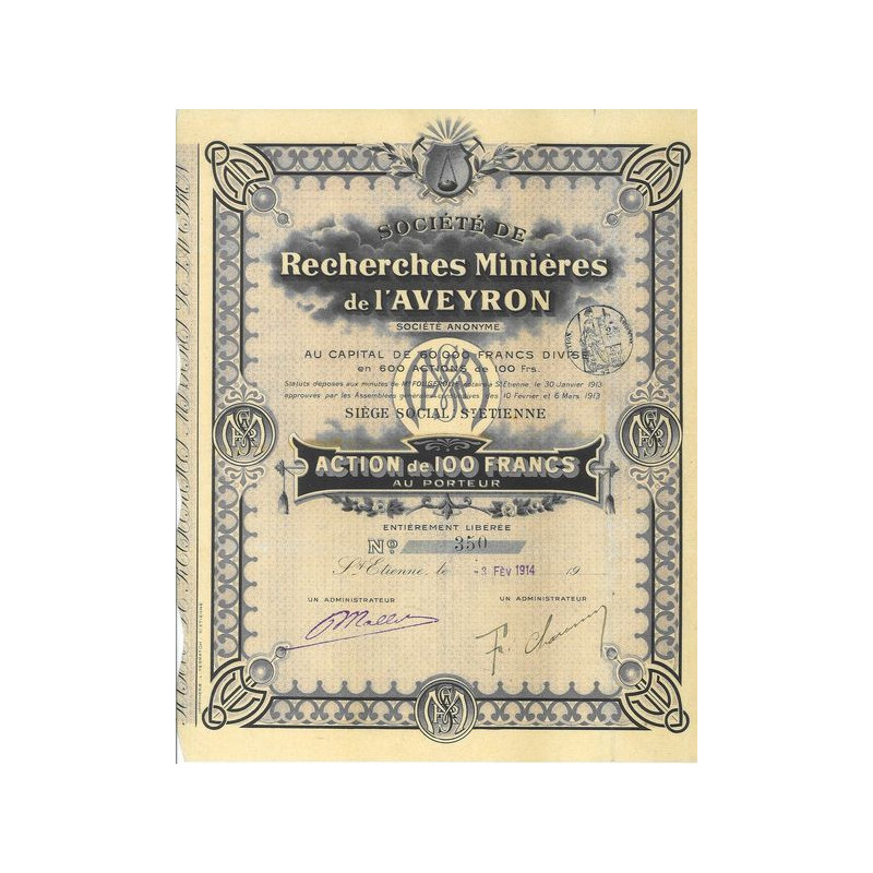 Société de Recherches Minières de l'Aveyron (Act)