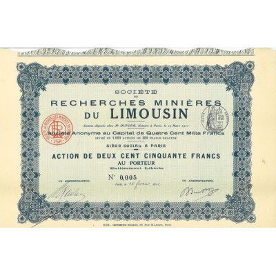 Société de Recherches Minières du Limousin