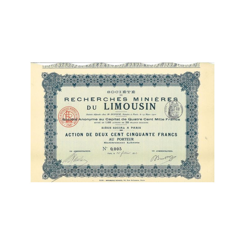 Société de Recherches Minières du Limousin