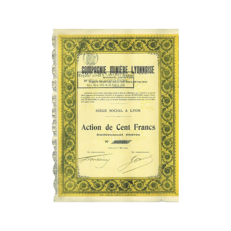 Compagnie Minière Lyonnaise