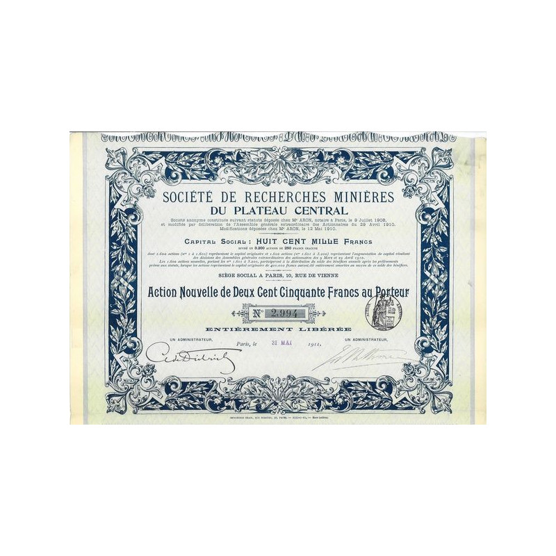 Société de Recherches Minières du Plateau Central