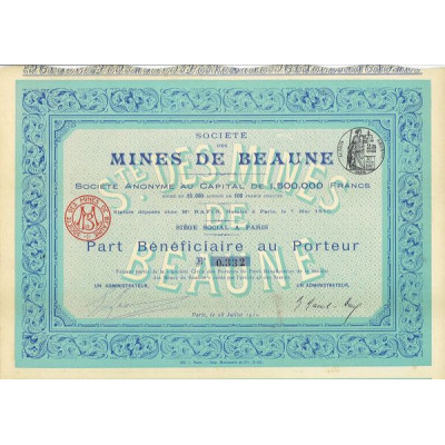 Société des Mines de Beaune