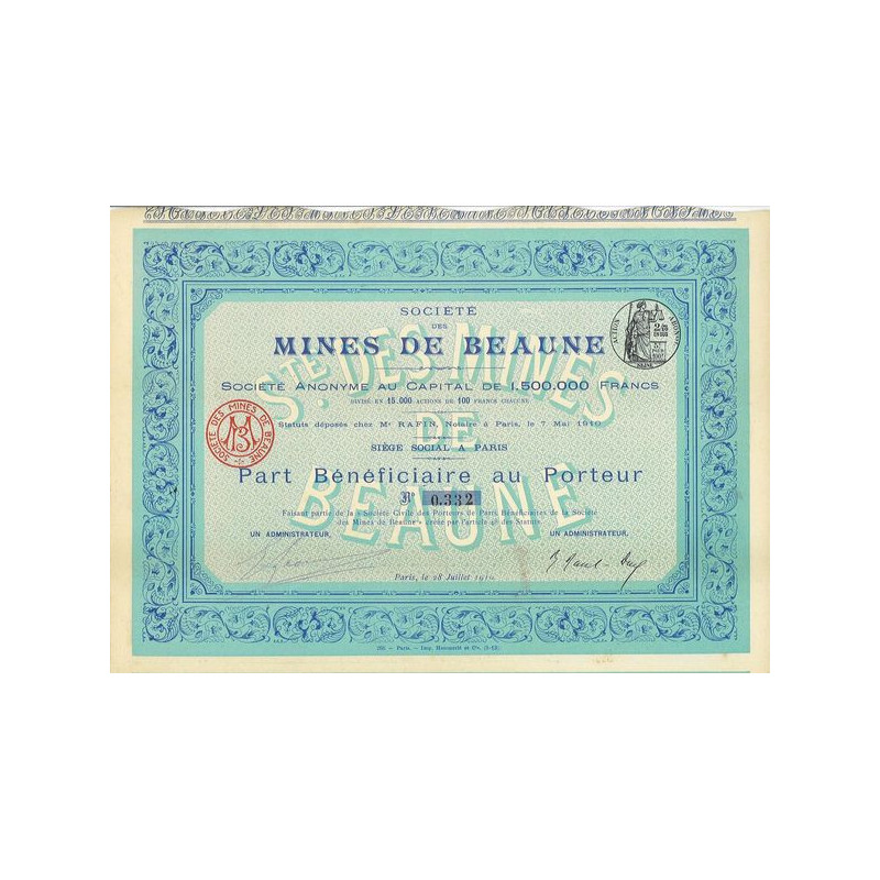 Société des Mines de Beaune