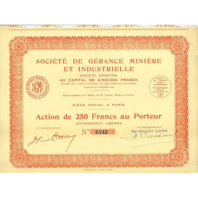Société de Gérance Minière et Industrielle