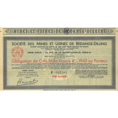 Société des Mines et Usines de Redange-Dilling