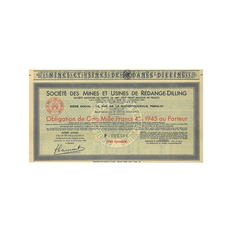 Société des Mines et Usines de Redange-Dilling