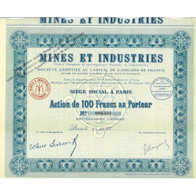 Mines et Industries (Société Française de Participations Minières et Industrielles)