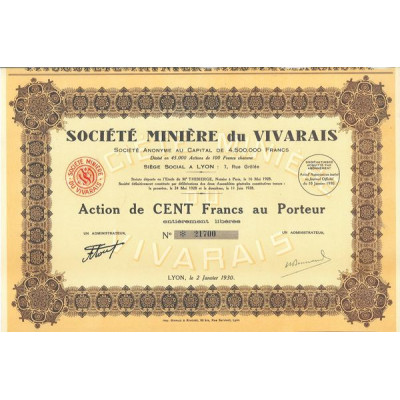 Société Minière du Vivarais
