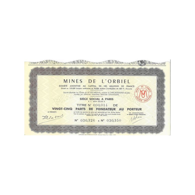 Mines de l'Orbiel (PF)