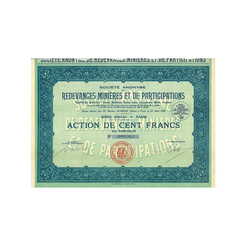 Société Anonyme de Redevances Minières et de Participations