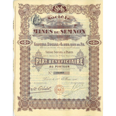 Société des Mines du Semnon (PB)