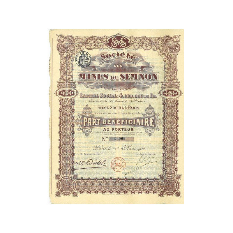 Société des Mines du Semnon (PB)