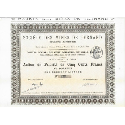 Société des Mines de Ternand