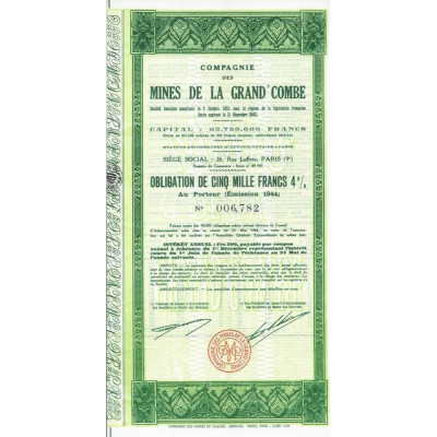 Compagnie des Mines de la Grand Combe