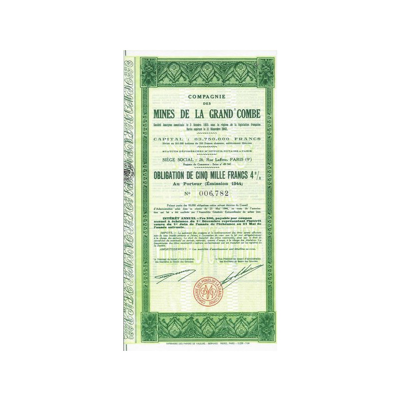 Compagnie des Mines de la Grand Combe