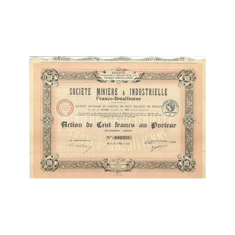 Société Minière & Industrielle Franco-Brésilienne