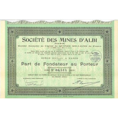 Société des Mines d'Albi