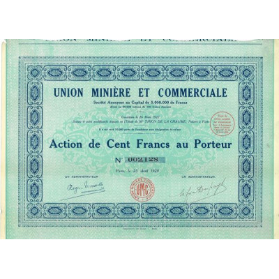 Union Minière et Commerciale