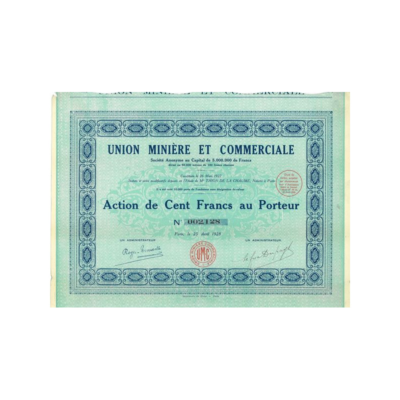 Union Minière et Commerciale