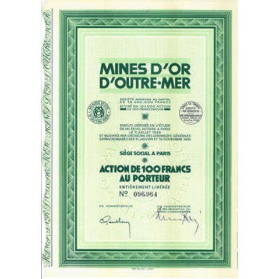 Mines d'Or d'Outre-Mer