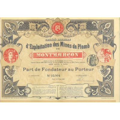 Société Anonyme d'Exploitation des Mines de Plomb de Montmarçon