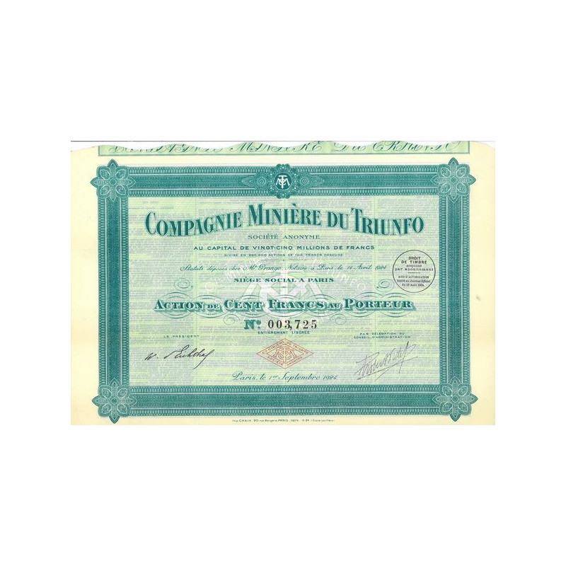 Compagnie Minière du Triunfo