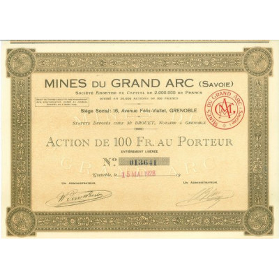 Mines du Grand Arc (Savoie)