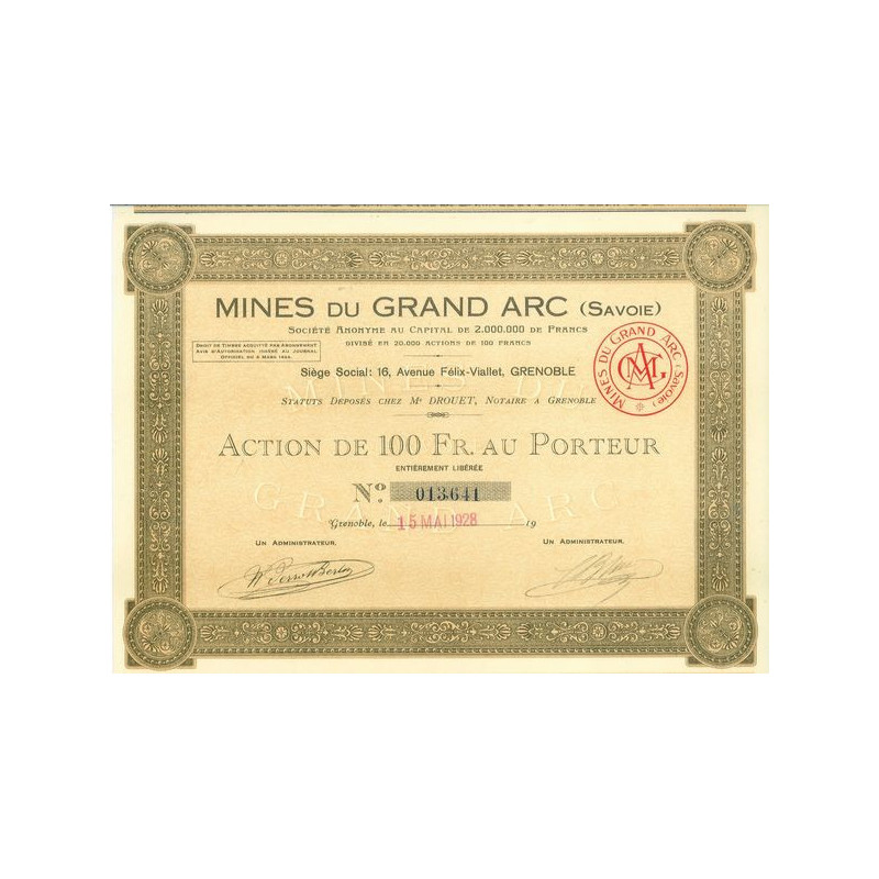 Mines du Grand Arc (Savoie)
