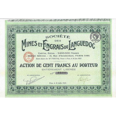 Société des Mines et Engrais du Languedoc