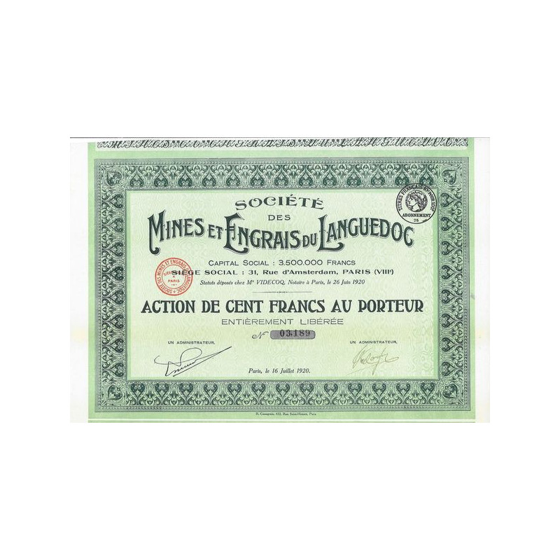 Société des Mines et Engrais du Languedoc