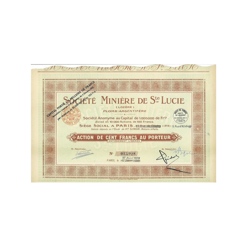 Société Minière de Sainte-Lucie