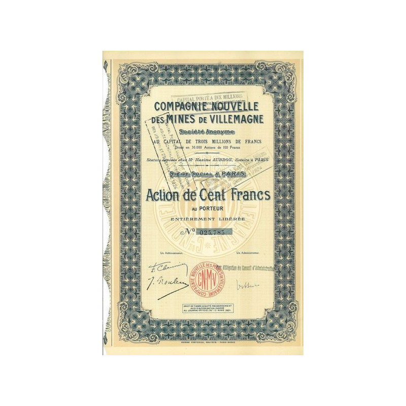Compagnie Nouvelle des Mines de Villemagne