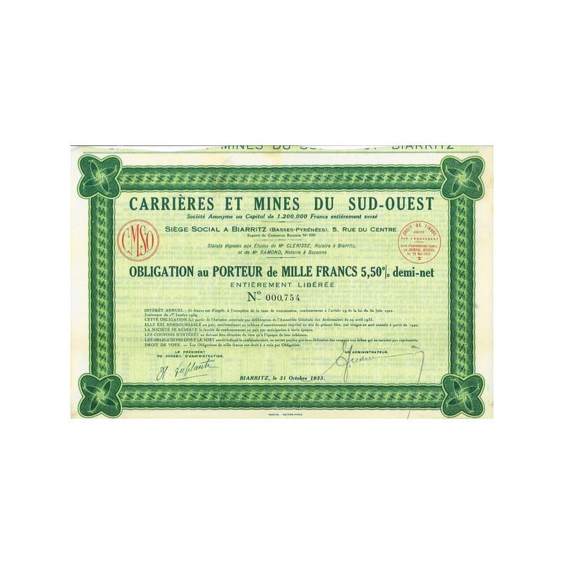 Carrières et Mines du Sud-Ouest