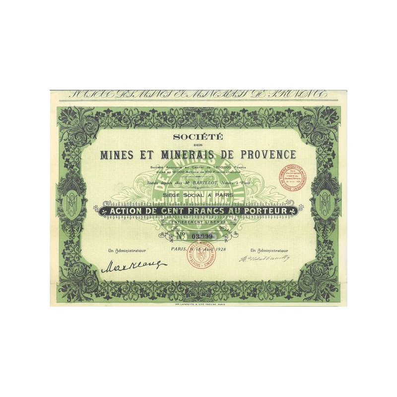 Société des Mines et Minerais de Provence