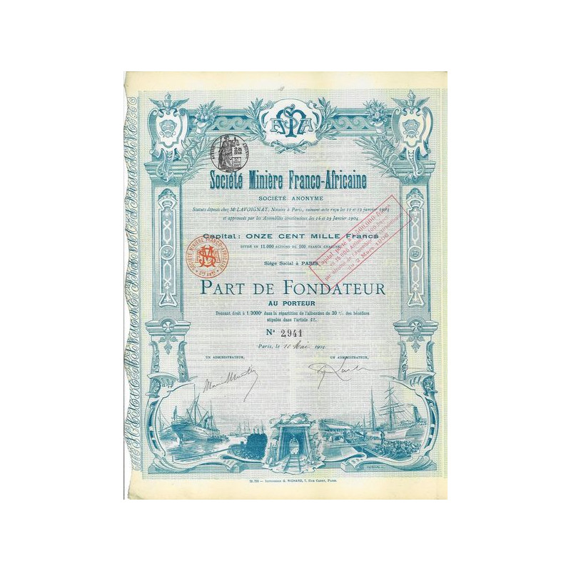 Société Minière Franco-Africaine (PF)