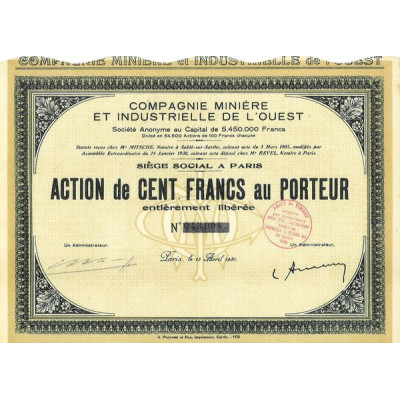 Compagnie Minière et Industrielle de l'Ouest