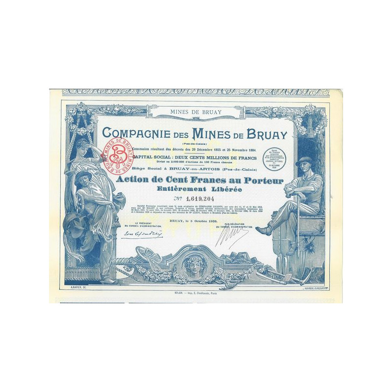 Compagnie des Mines de Bruay (Act)