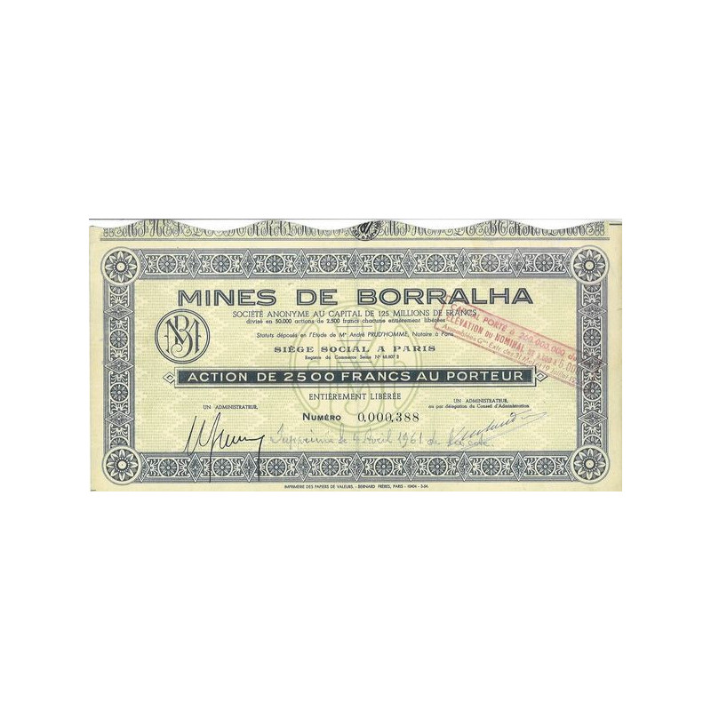 Mines de Borralha (Act 2500 F)