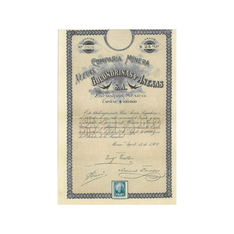 Cia Minera Nuevas Golondrinas y Anexas S.A.